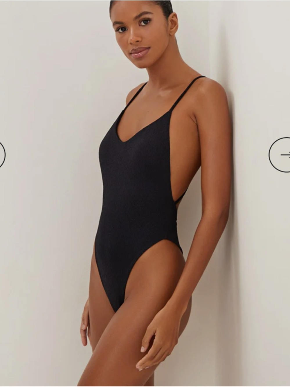 NEW VIX firenze cleo one piece in black